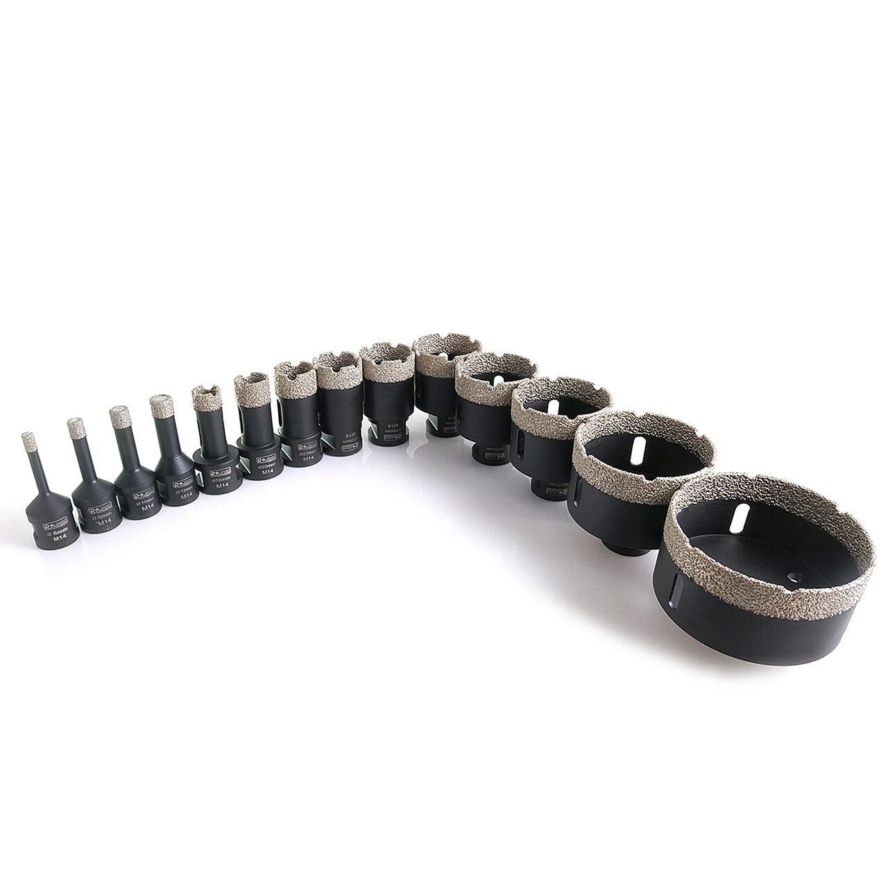 Gyémántmag, vákuumforrasztott, M14, 82 mm, Richmann Exclusive