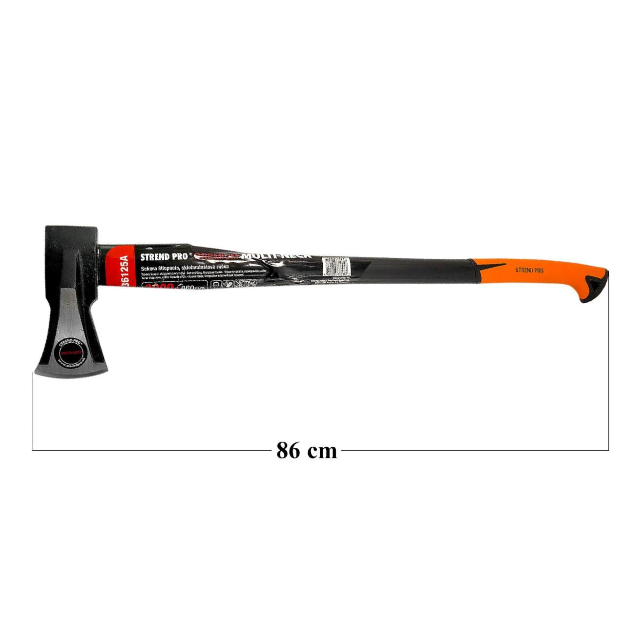 Hasítófejsze, rostnyél, 2 kg, 80 cm, Strend Pro