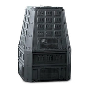 Compostor de gradina, 850 L, negru, Evogreen