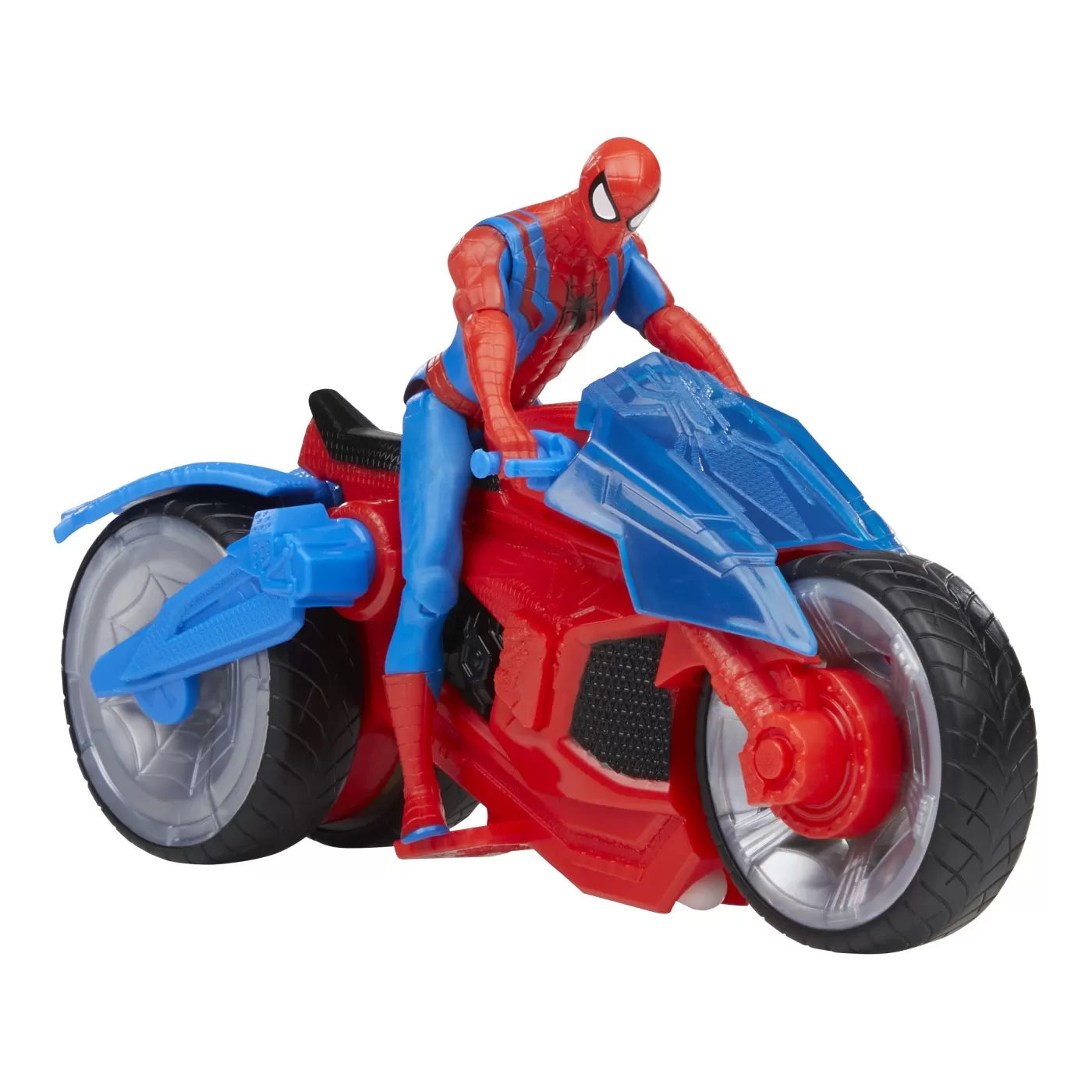 Pókember figura és hálórobbantós motoros járműkészlet