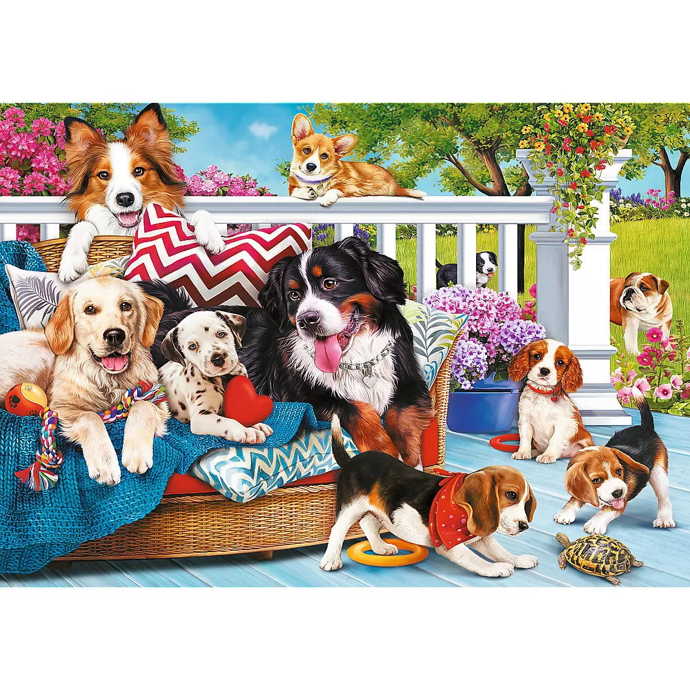 Puzzle trefl uft 1000 prietenia catelusilor