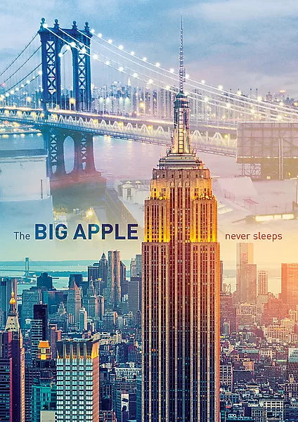 Puzzle trefl 1000 zori de zi la new york