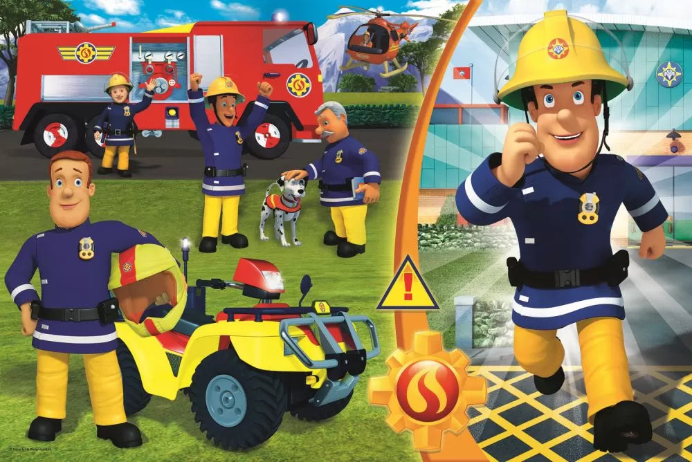 Puzzle trefl 24 maxi bravul pompier sam