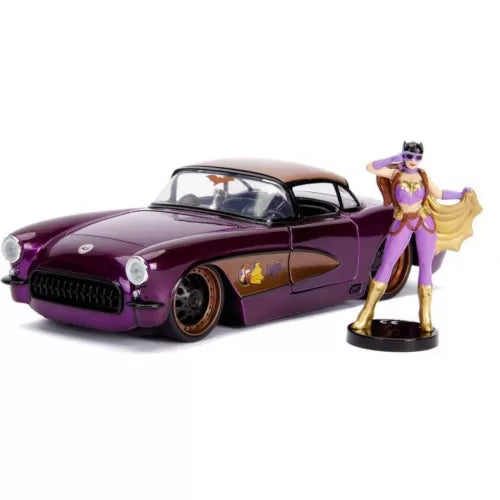 DC Comics bombázók 1957 Chevy Batgirl méretarány 1-től 24-ig