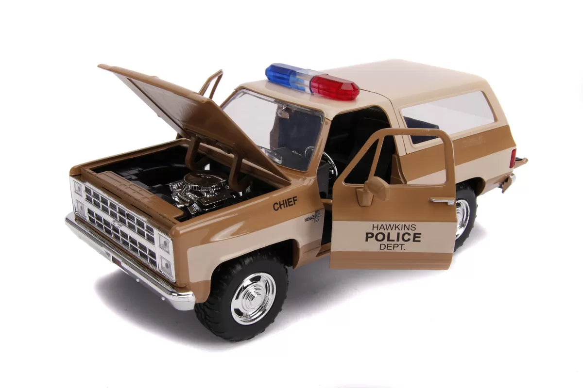 1980-as Chevy Police K5 fémmodell, 1-24 méretarány