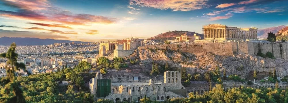 Puzzle trefl 500 panoráma Akropolisz Athén