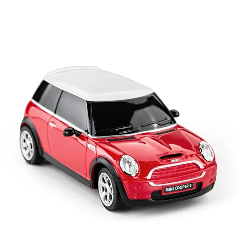 Piros Mini Cooper távirányítós autó 1-24 méretarányban