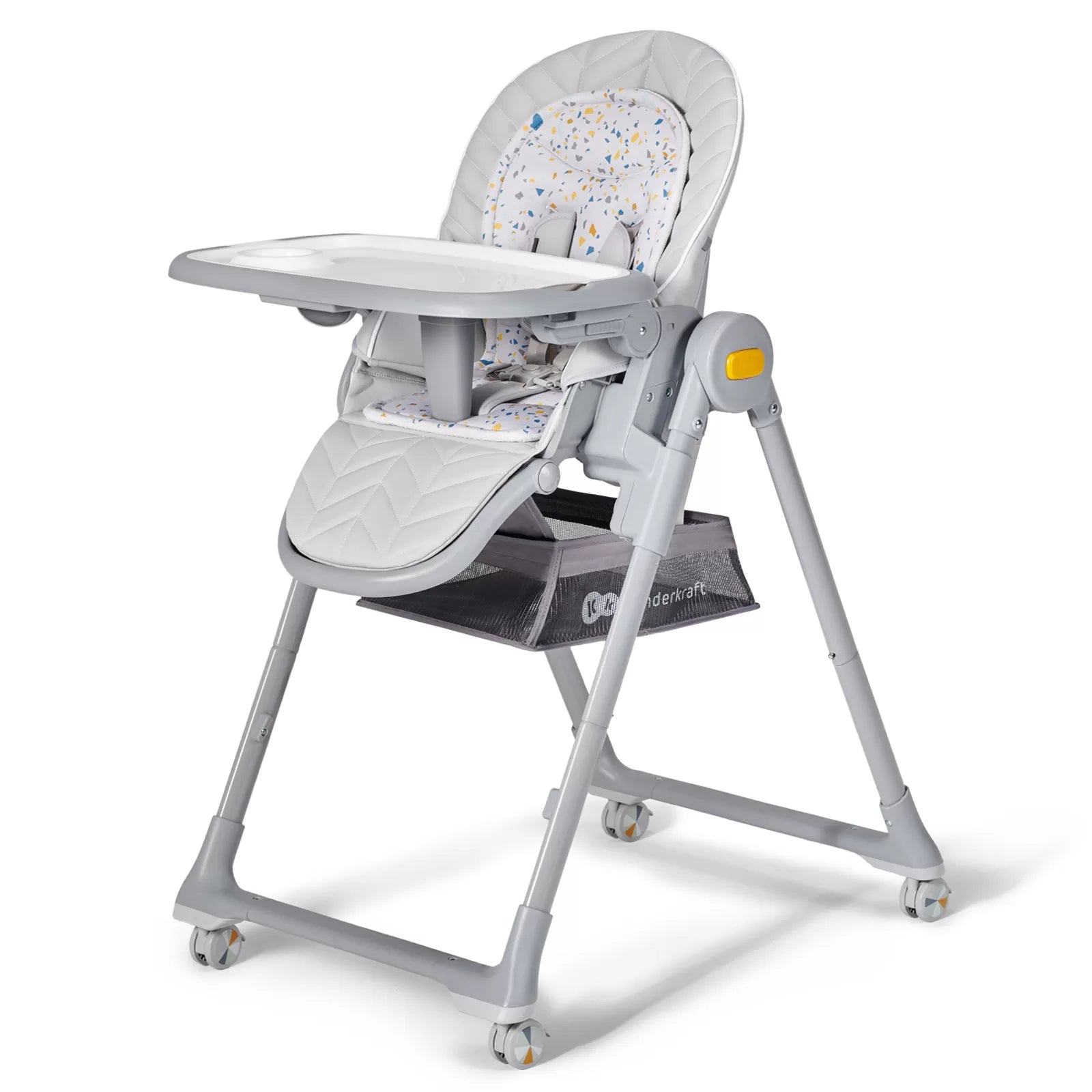 Scaun de masa kinderkraft lastree,  2 in 1, transformabil, grey