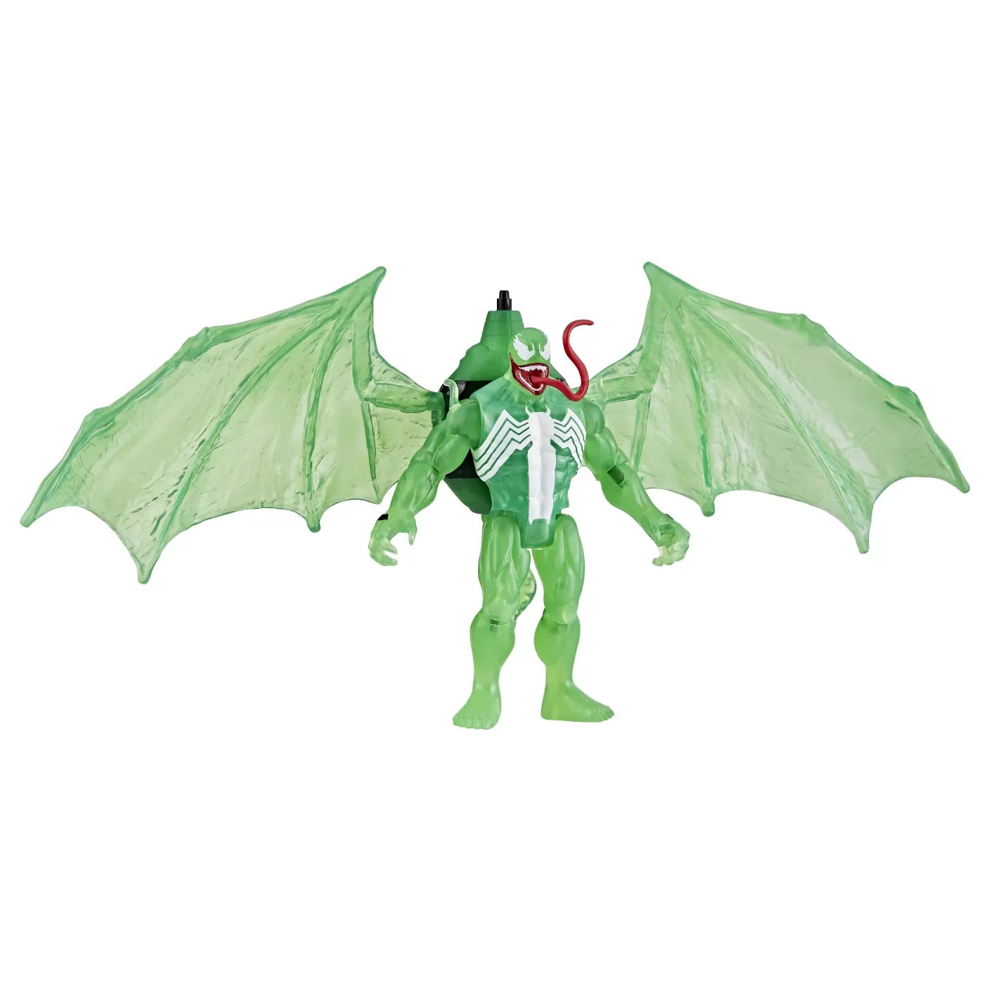 Hasbspiderman jármű és zöld szimbióta figura szett 10cm