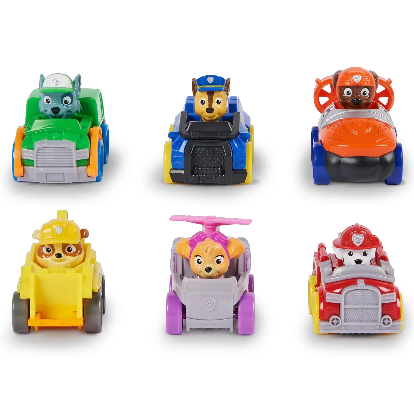 Mancs őrjárat Pup Squad Racers ajándékcsomag 6 alap jármű