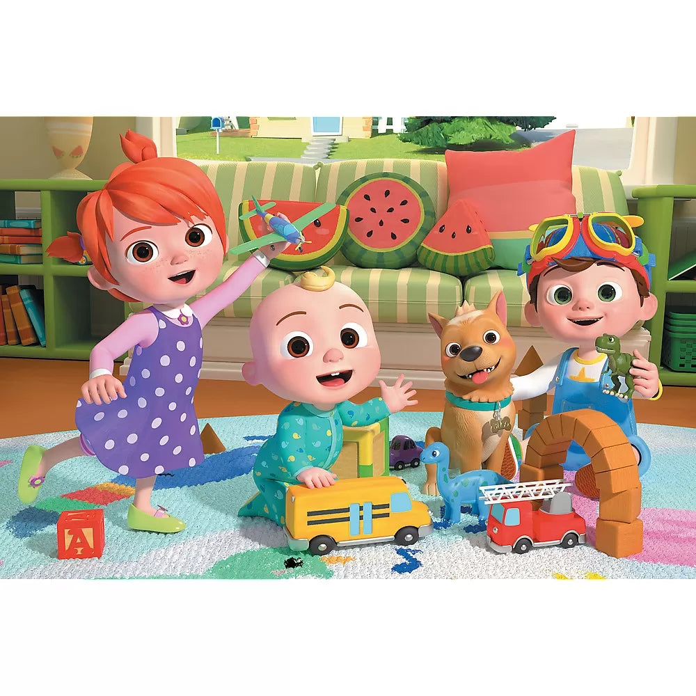 Puzzle trefl 24 maxi cocomelon gata de aventura