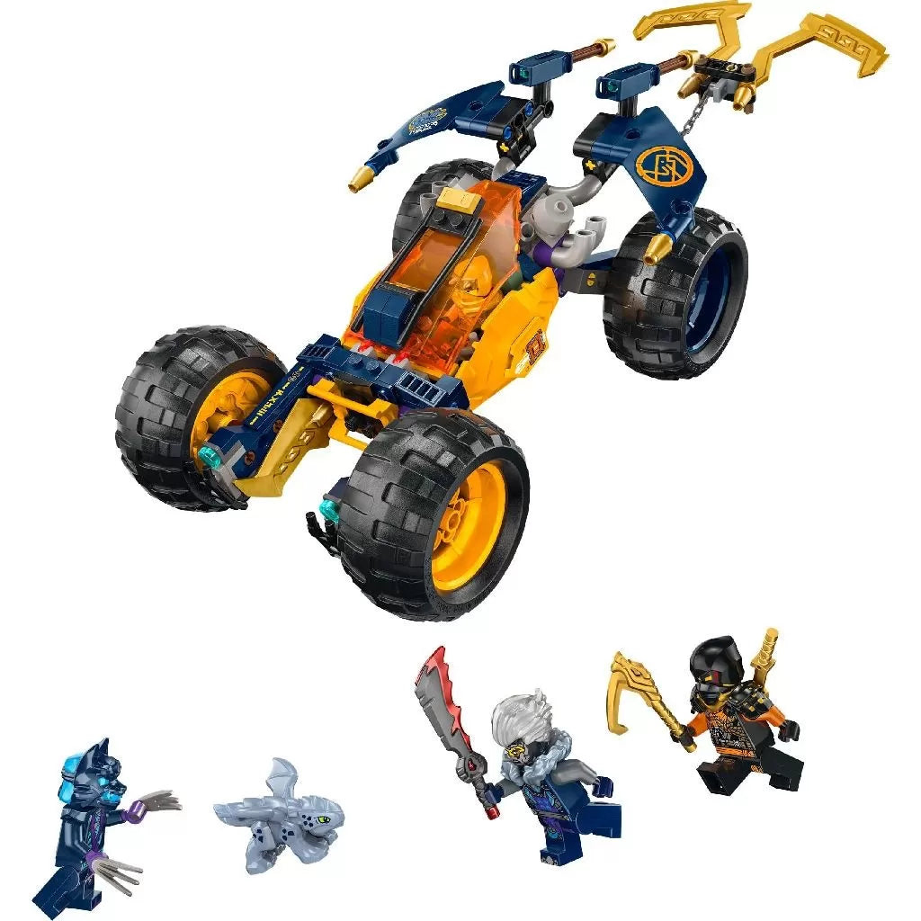 Lego ninjago vehiculul de teren ninja al lui arin 71811