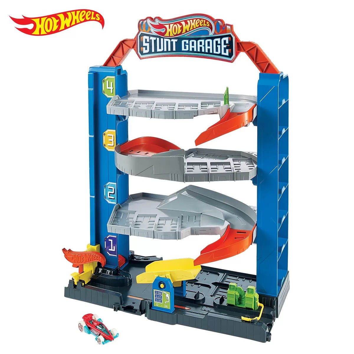 Hot Wheels kaszkadőr garázs