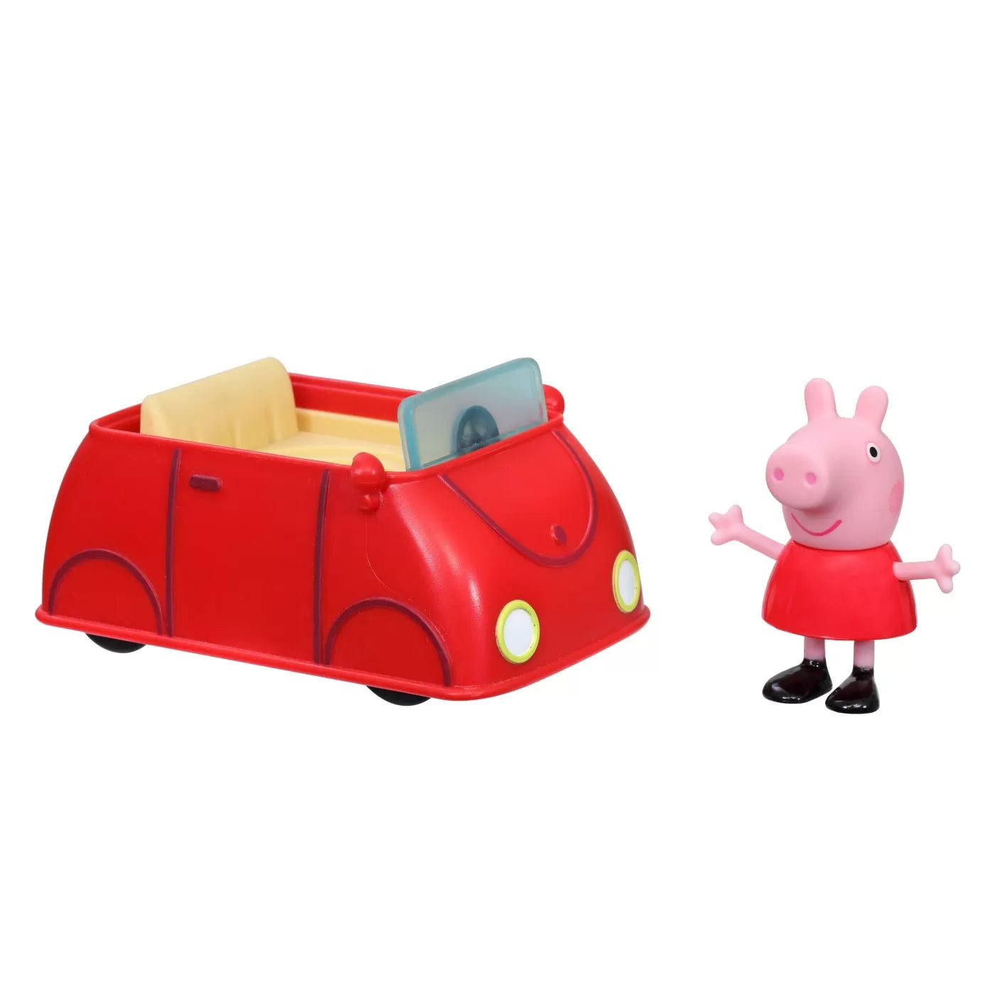 Peppa malac jármű kis piros autófigurával