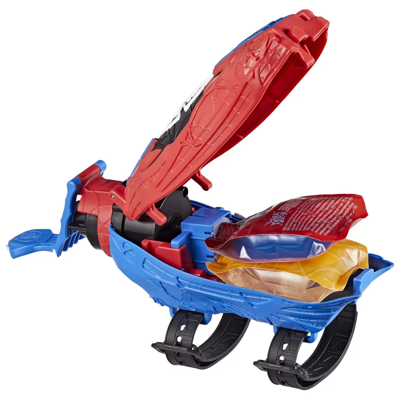 Spiderman blaster cu panza de paianjen