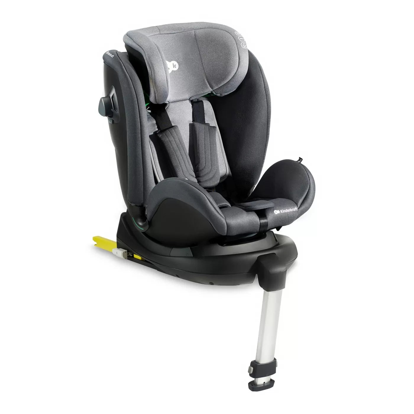 Scaun auto i-size, 40-125 cm, kinderkraft xrider, grey