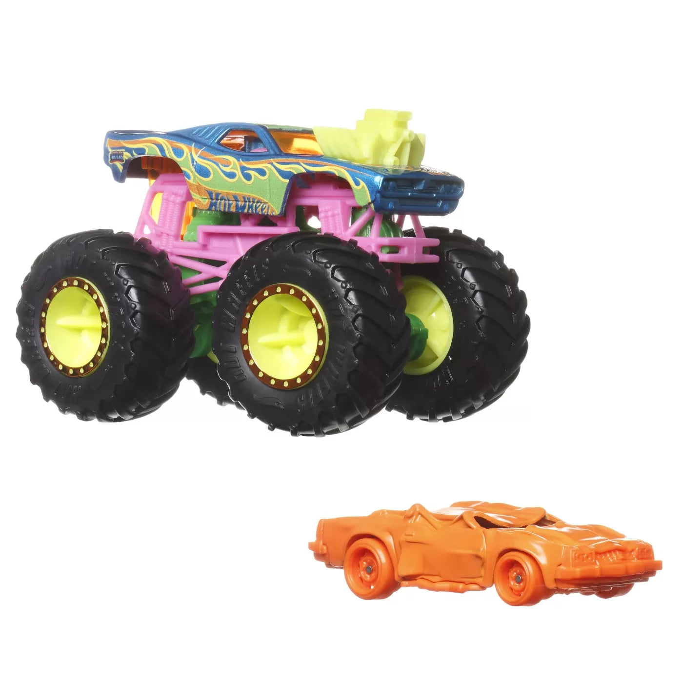 Hot Wheels Monster Truck és Rodger Dodger fém autó