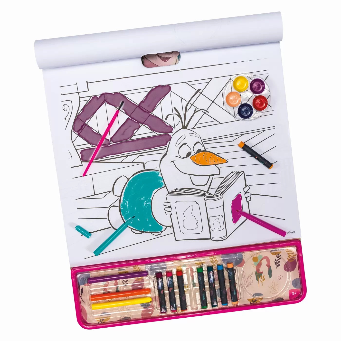 frozen set pentru desen giga block 5 in 1