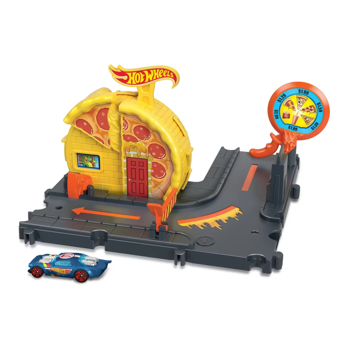 Hot Wheels City Explorer gyors pizzafutár