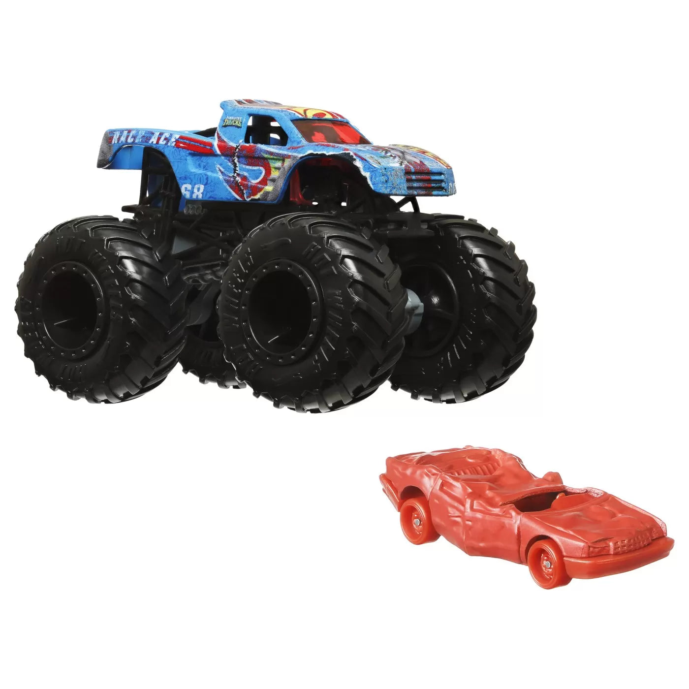 Hot Wheels Monster Truck és Race Ace fém autó