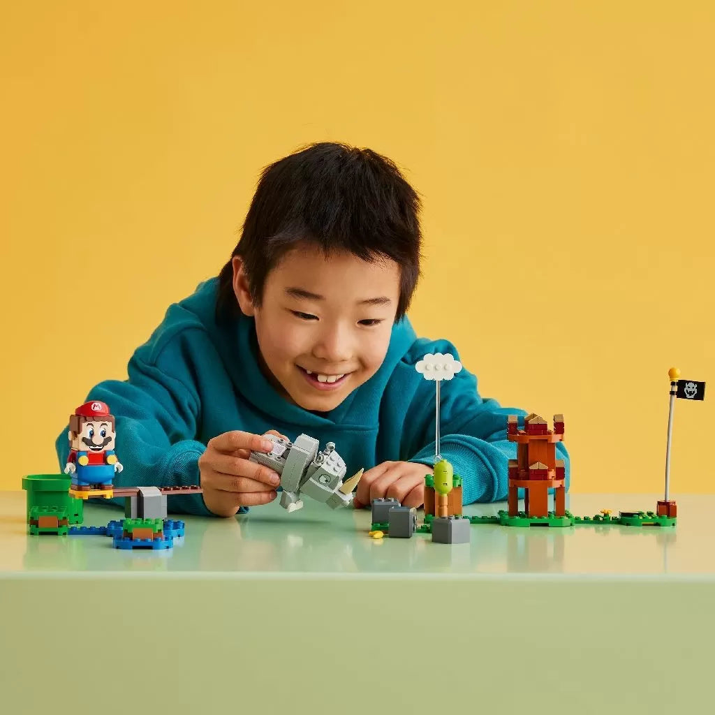 Lego Super Mario kiegészítő szett Rambi, az orrszarvú 71420