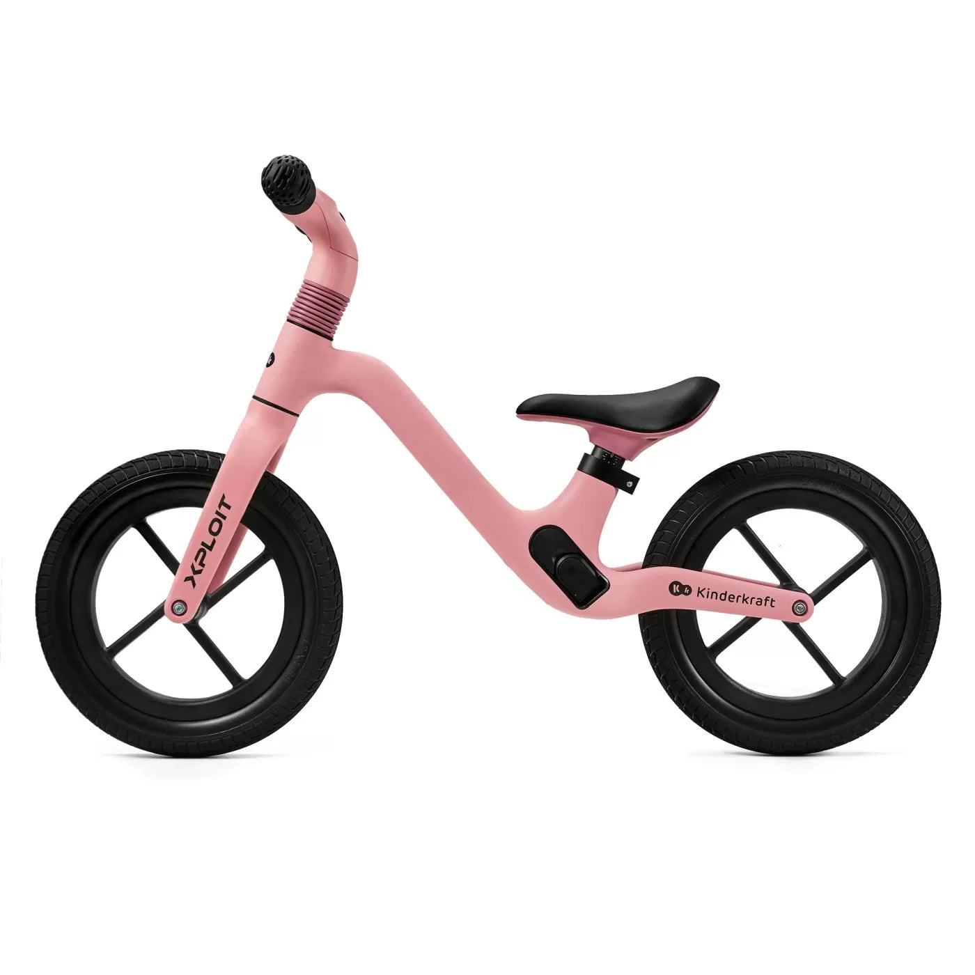 Bicicleta fara pedale kinderkraft xploit, bubblegum pink