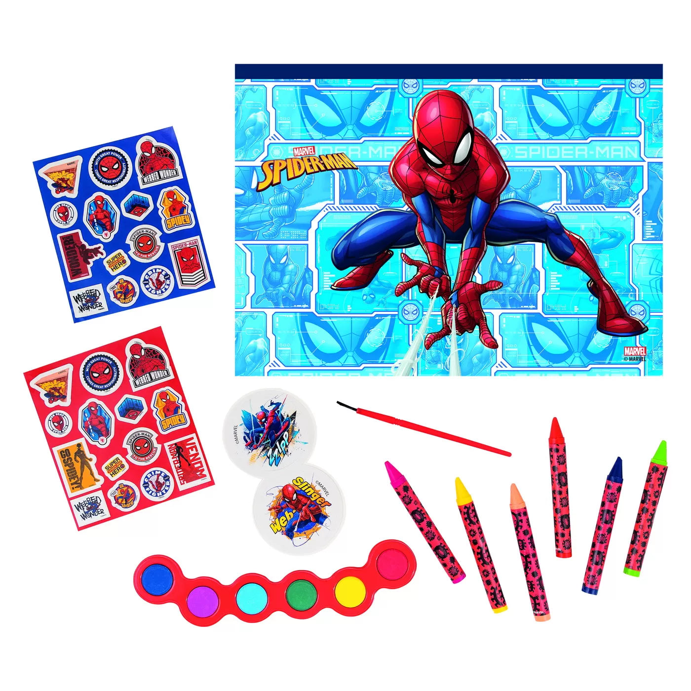 Spiderman set desen gentuta de creatie