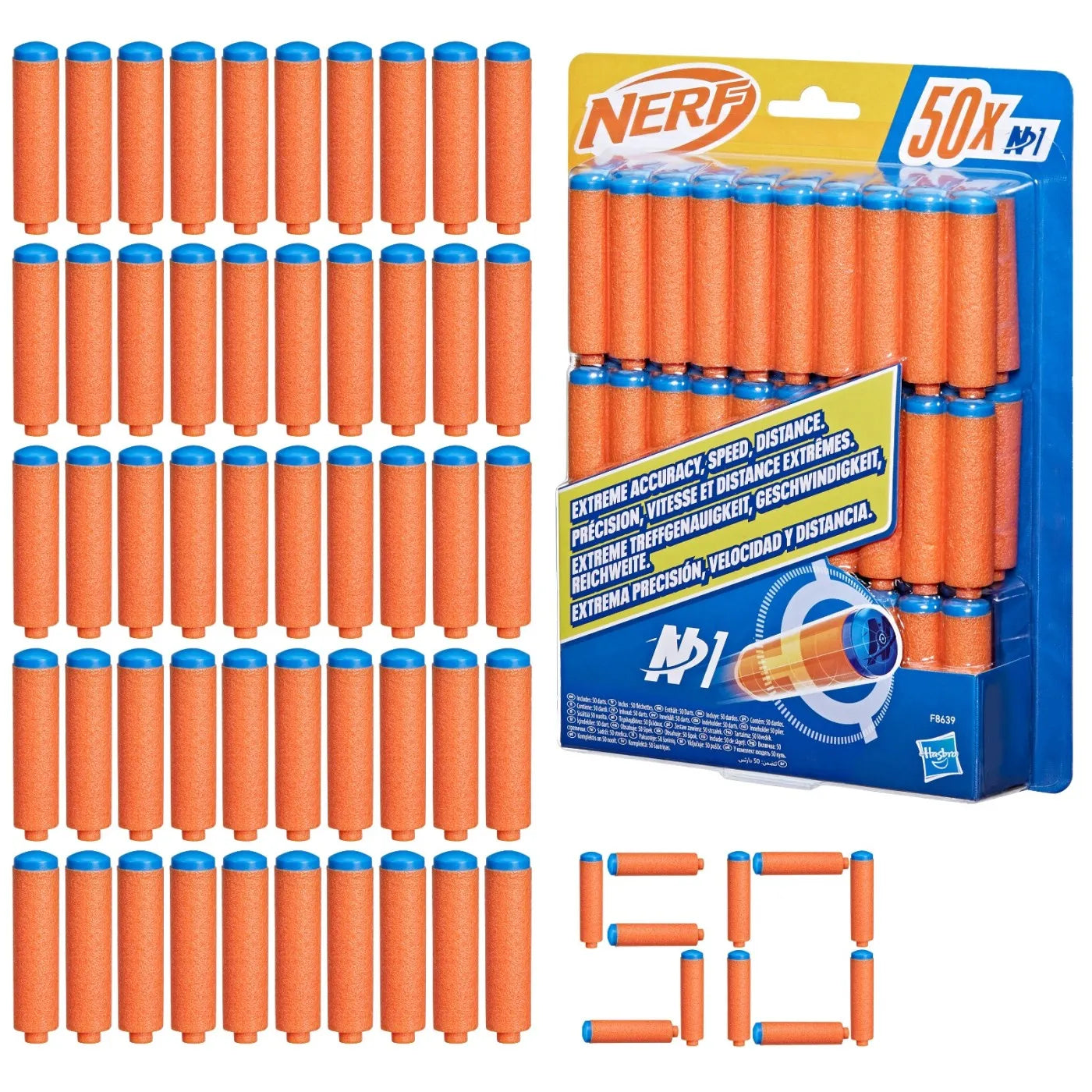 Nerf set 50 sageti n1