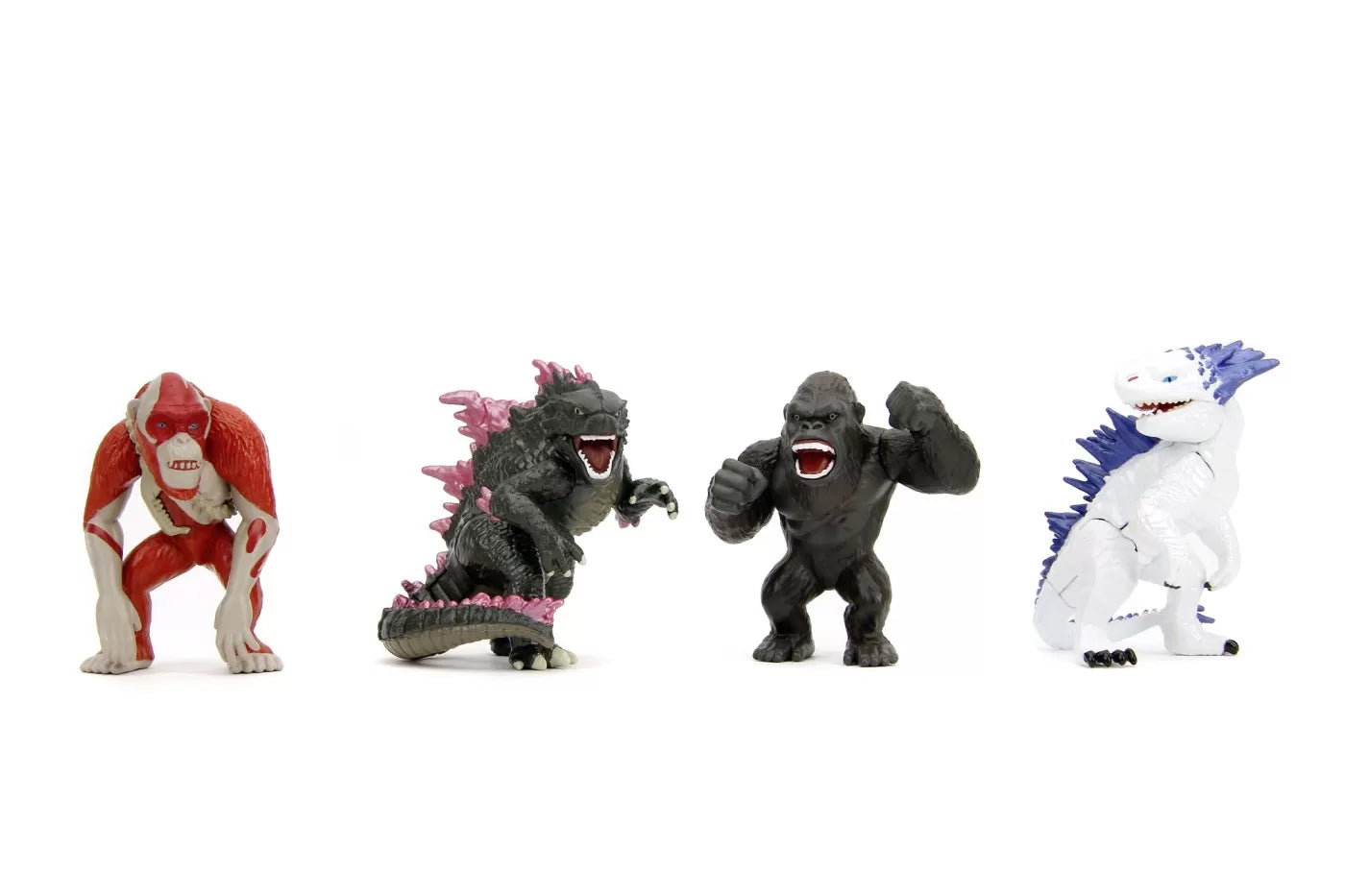 Jada Godzilla 4 darabos fémfigura szett 6,5 cm