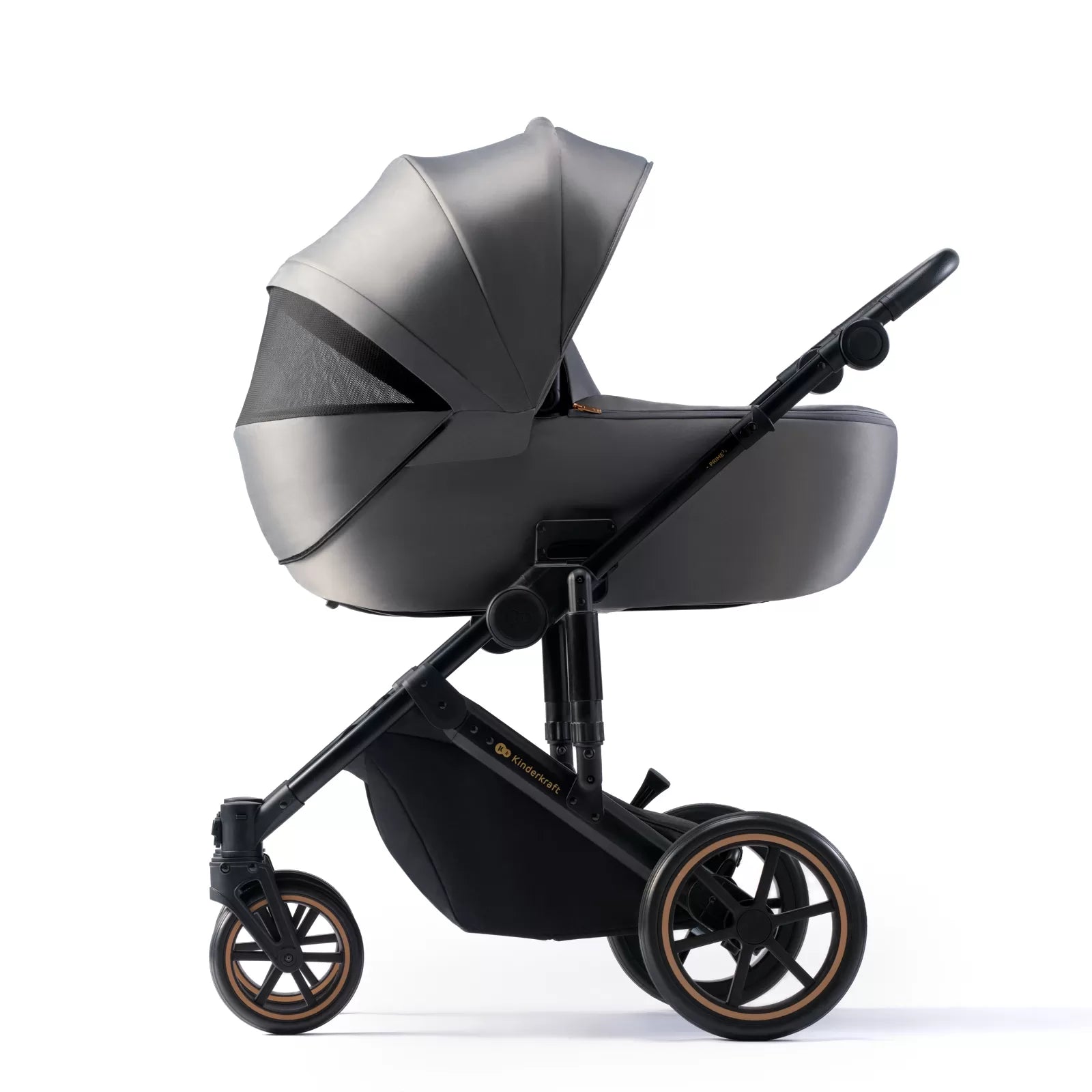 Carucior 2 in 1 kinderkraft prime 2, shadow grey