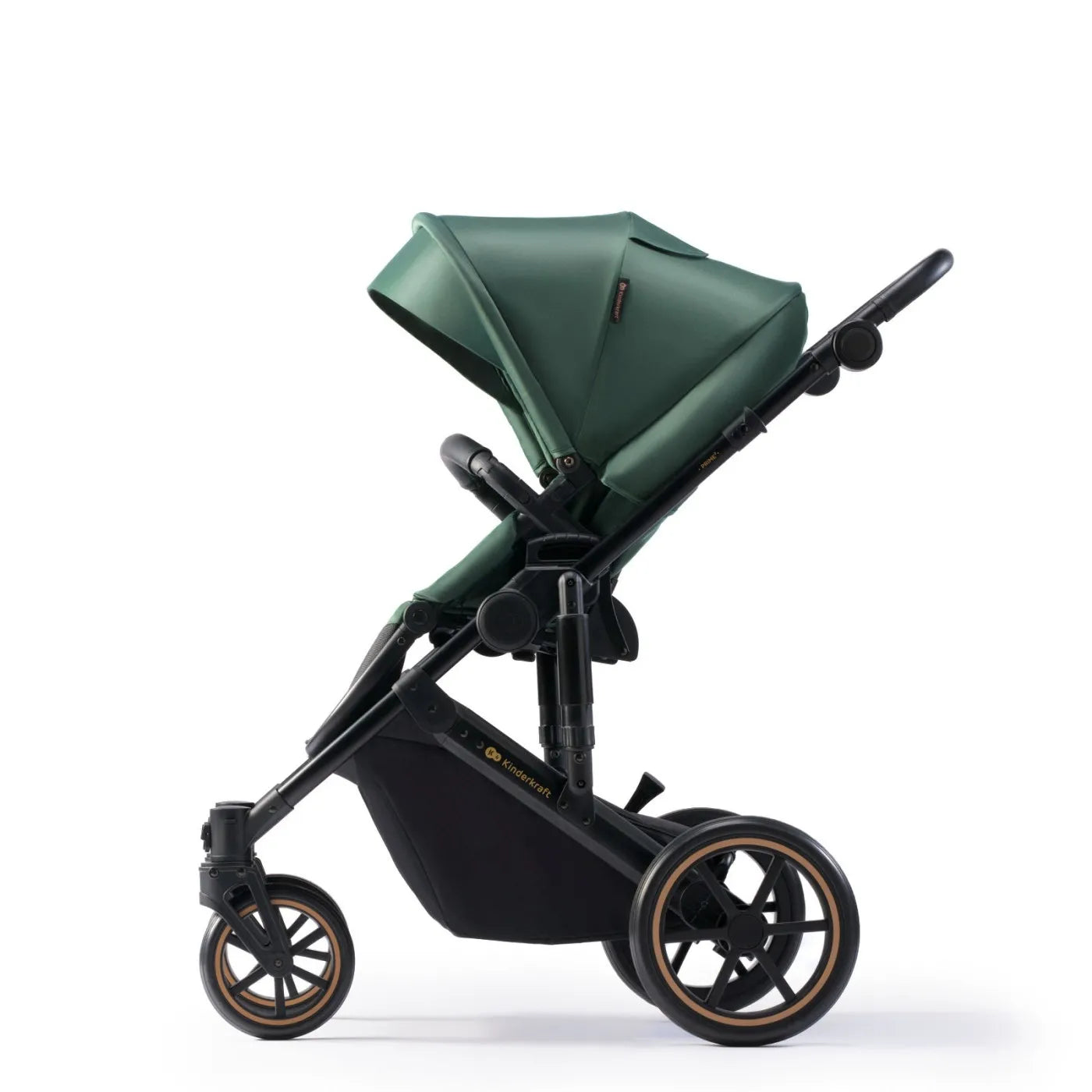 Carucior 3 in 1 kinderkraft prime 2 3in1 mink pro green