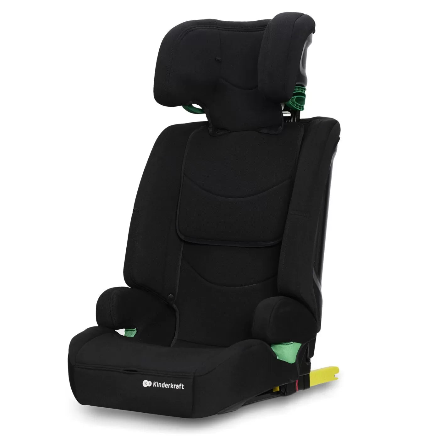 Scaun auto i-size, 76-150 cm, kinderkraft safety fix 2, black