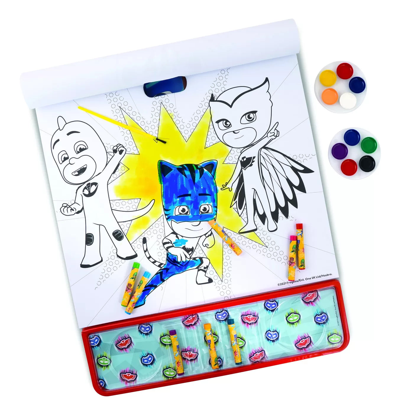 Eroi in pijamale set pentru desen giga block 4 in 1