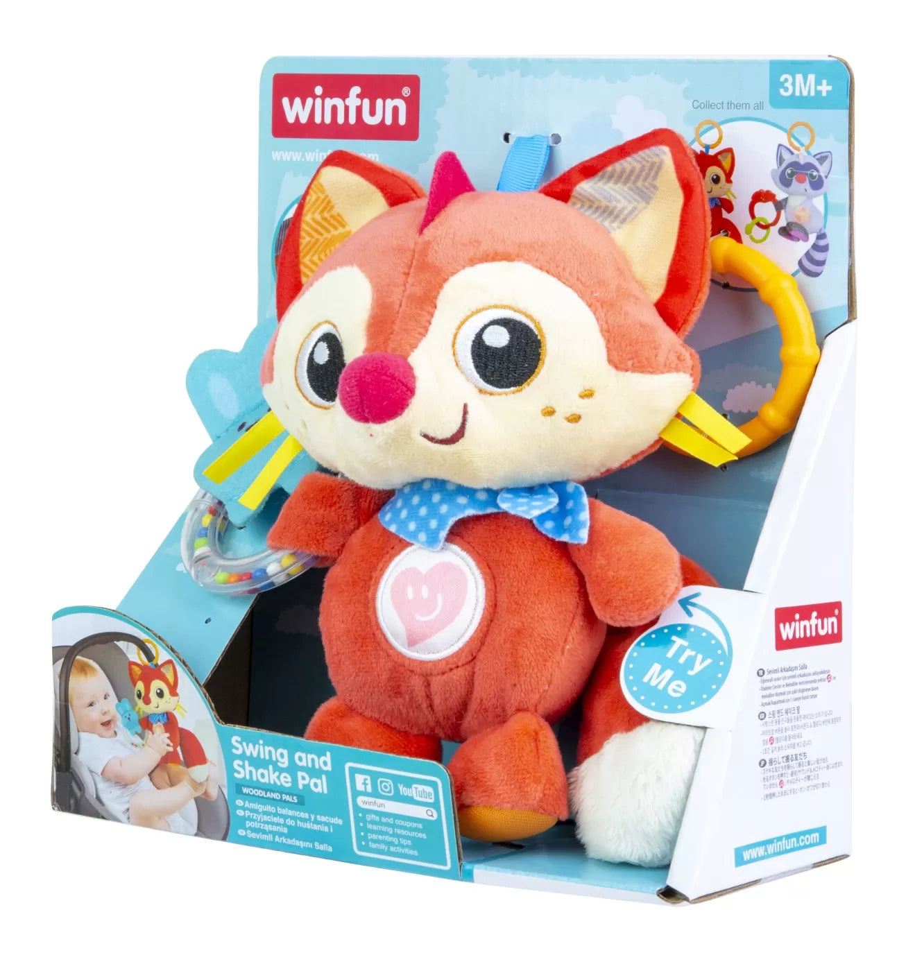 Winfun vulpita cu sunete si lumini