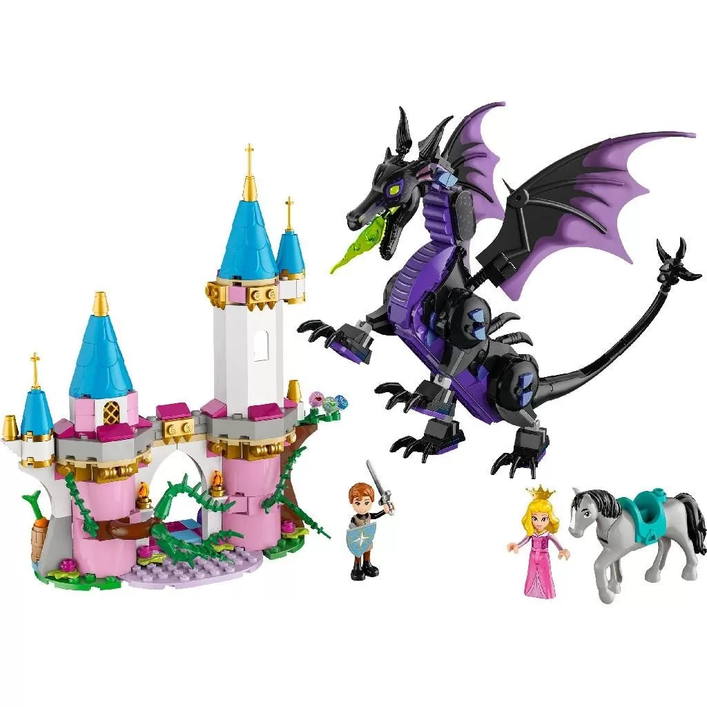Lego disney princess maleficent sub forma de dragon 43240