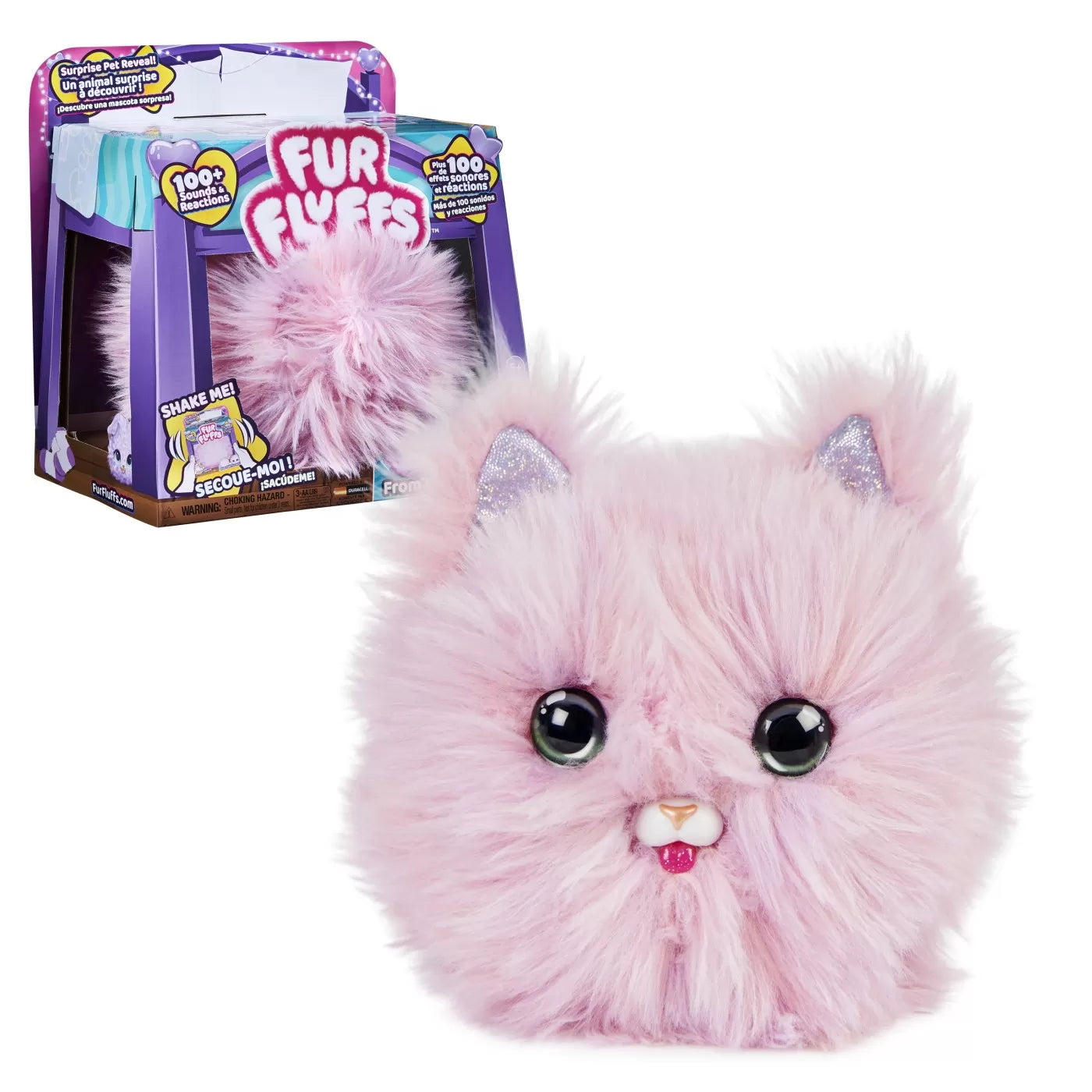 Furr fluffs interaktív plüss cica