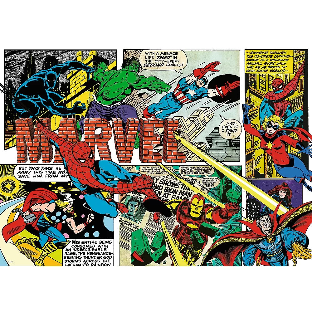 Puzzle trefl 1000 disney 100 eroii marvel