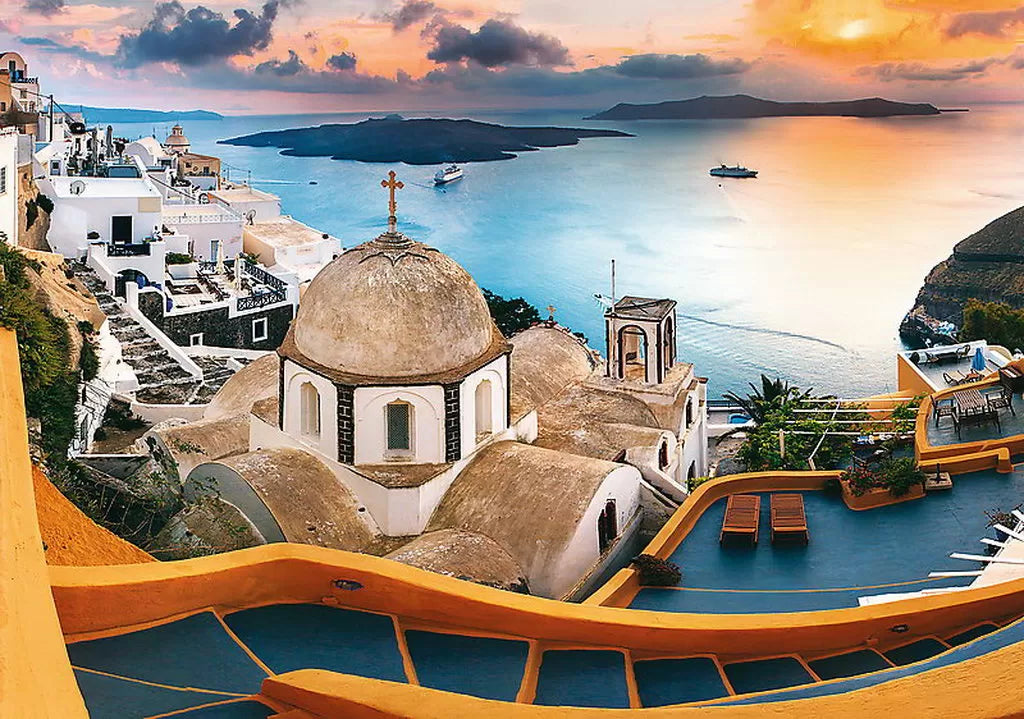 Puzzle trefl 1000 santorini
