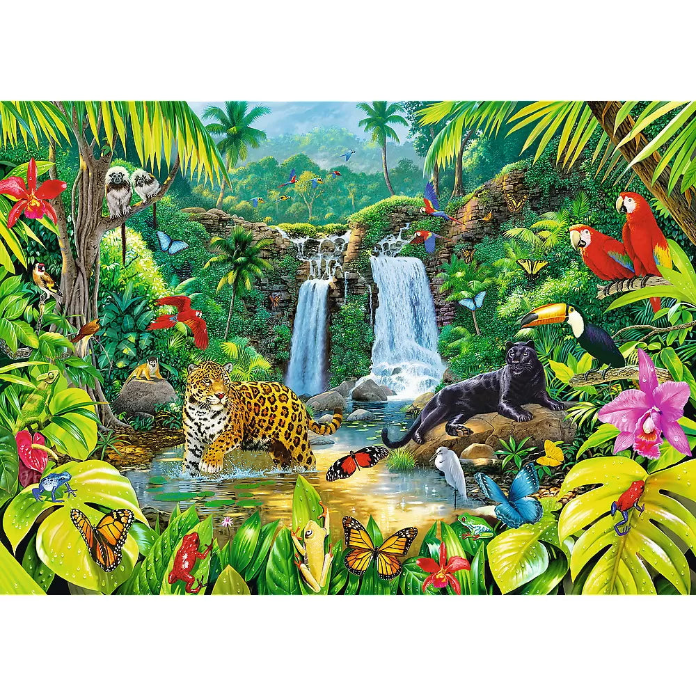 Puzzle trefl 2000 trópusi erdő