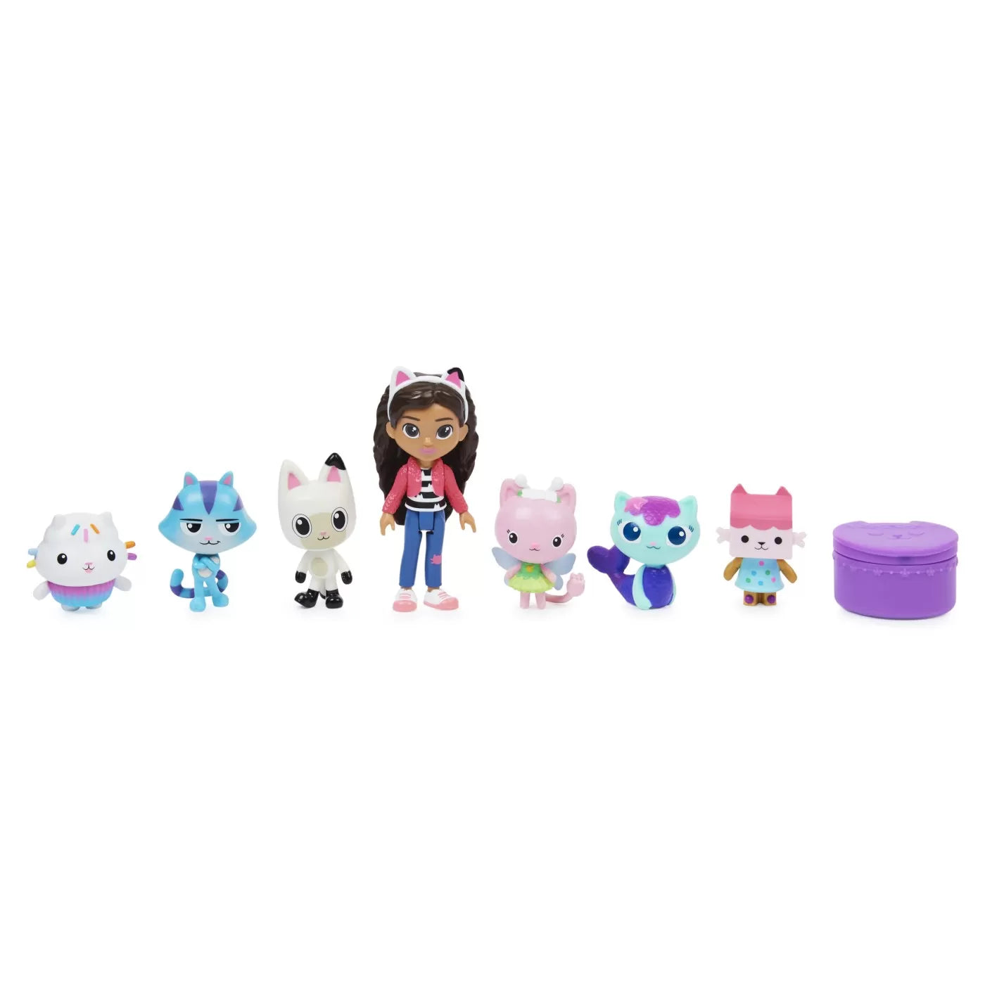 Gabbys dollhouse set 7 figurine deluxe