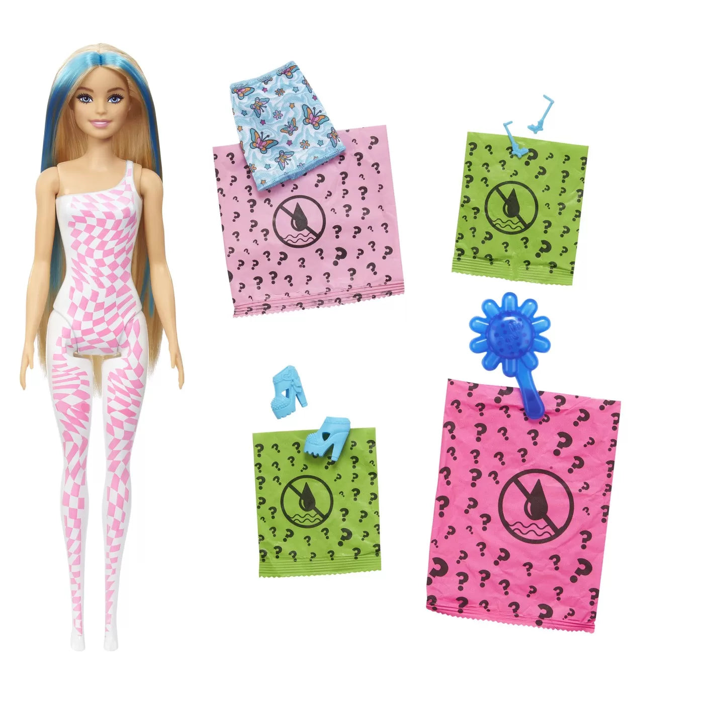 Barbie color reveal papusa barbie rainbow