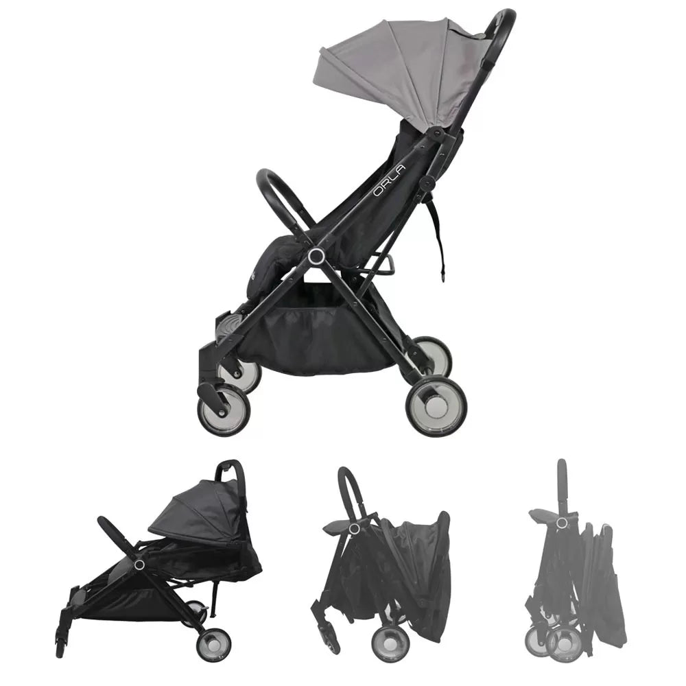 Carucior sport nania, orla, grey/black