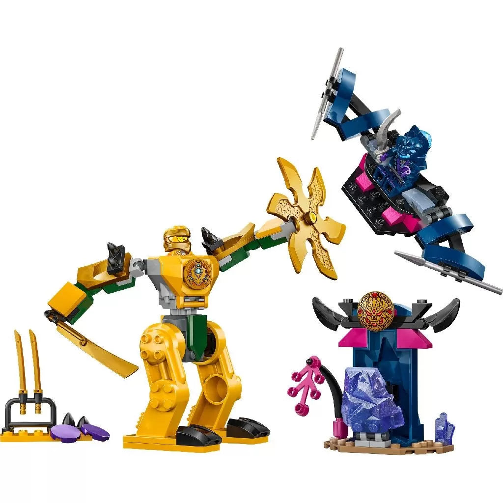 Lego ninjago robotul de lupta al lui arin 71804