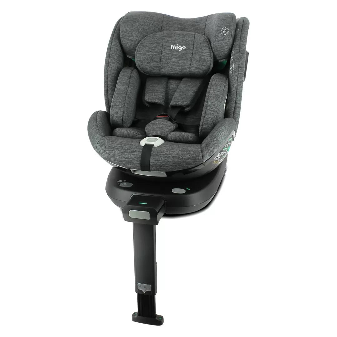 Scaun auto migo legend, 40-150 cm, grey