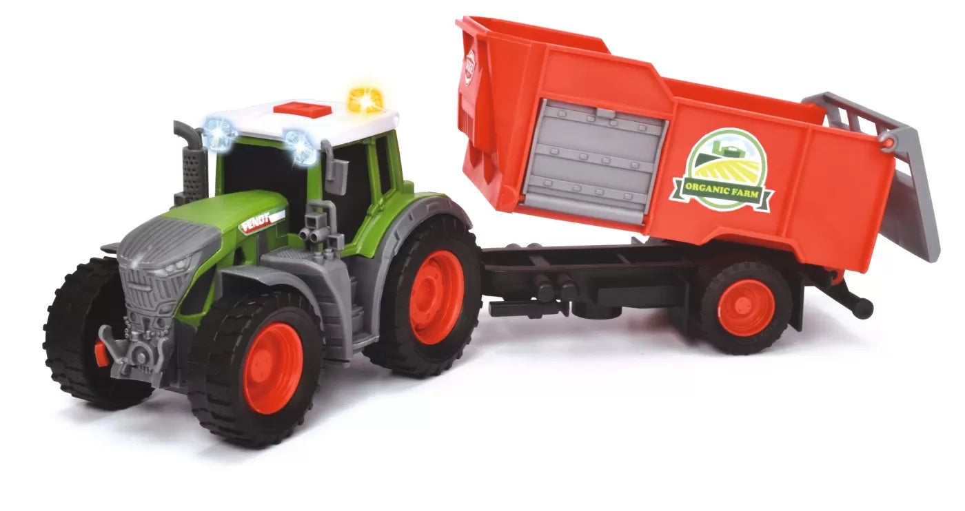 Dickie Fendt traktor utánfutóval