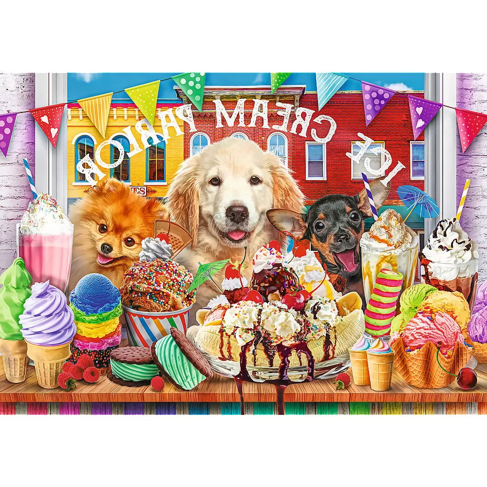 Puzzle trefl uft 1000 petrecerea catelusilor
