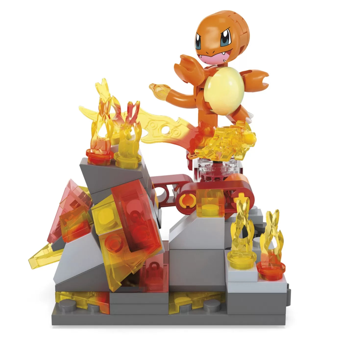 Pokémon Mega építőkészlet Charmander tűzkereke