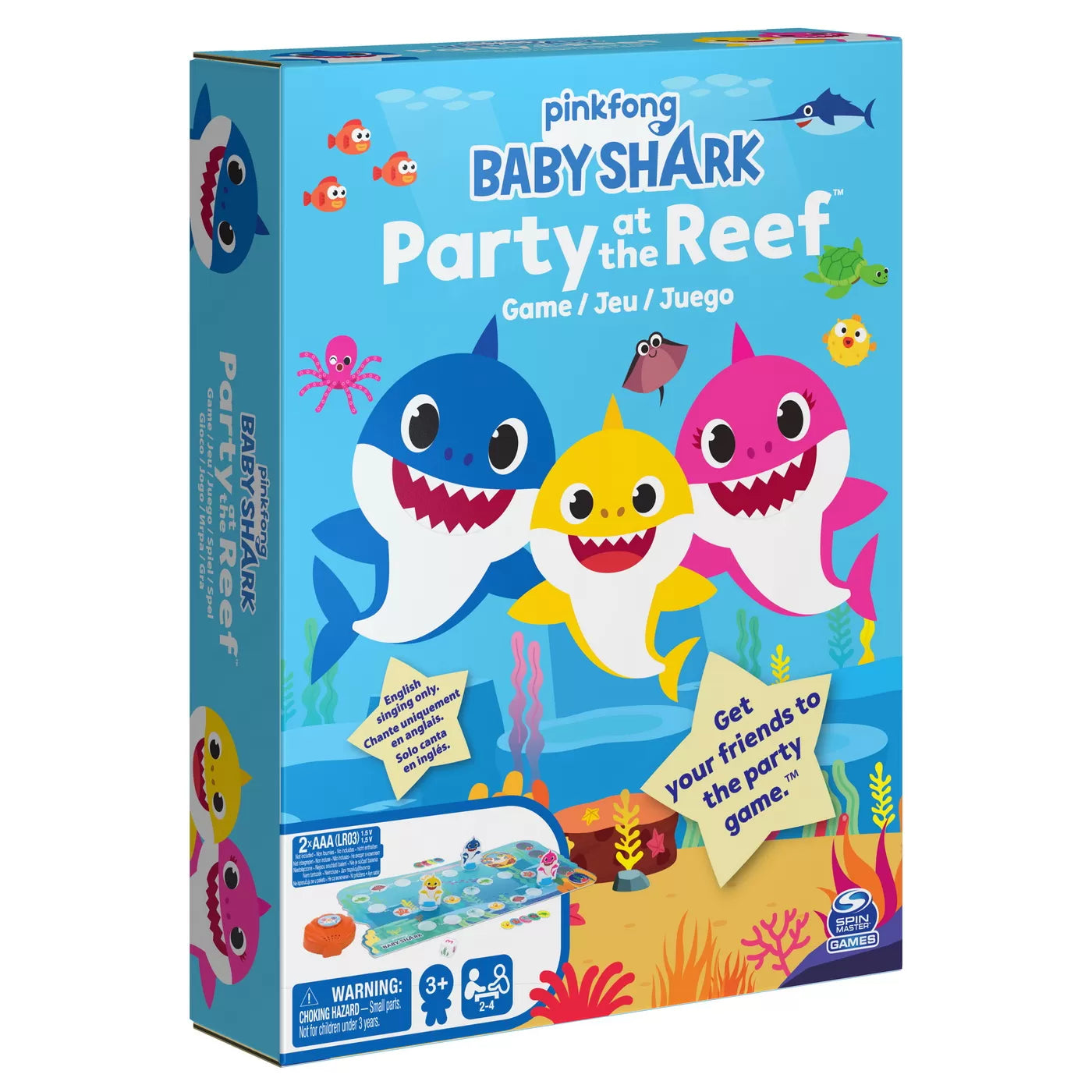 Baby shark joc petrecere la recif