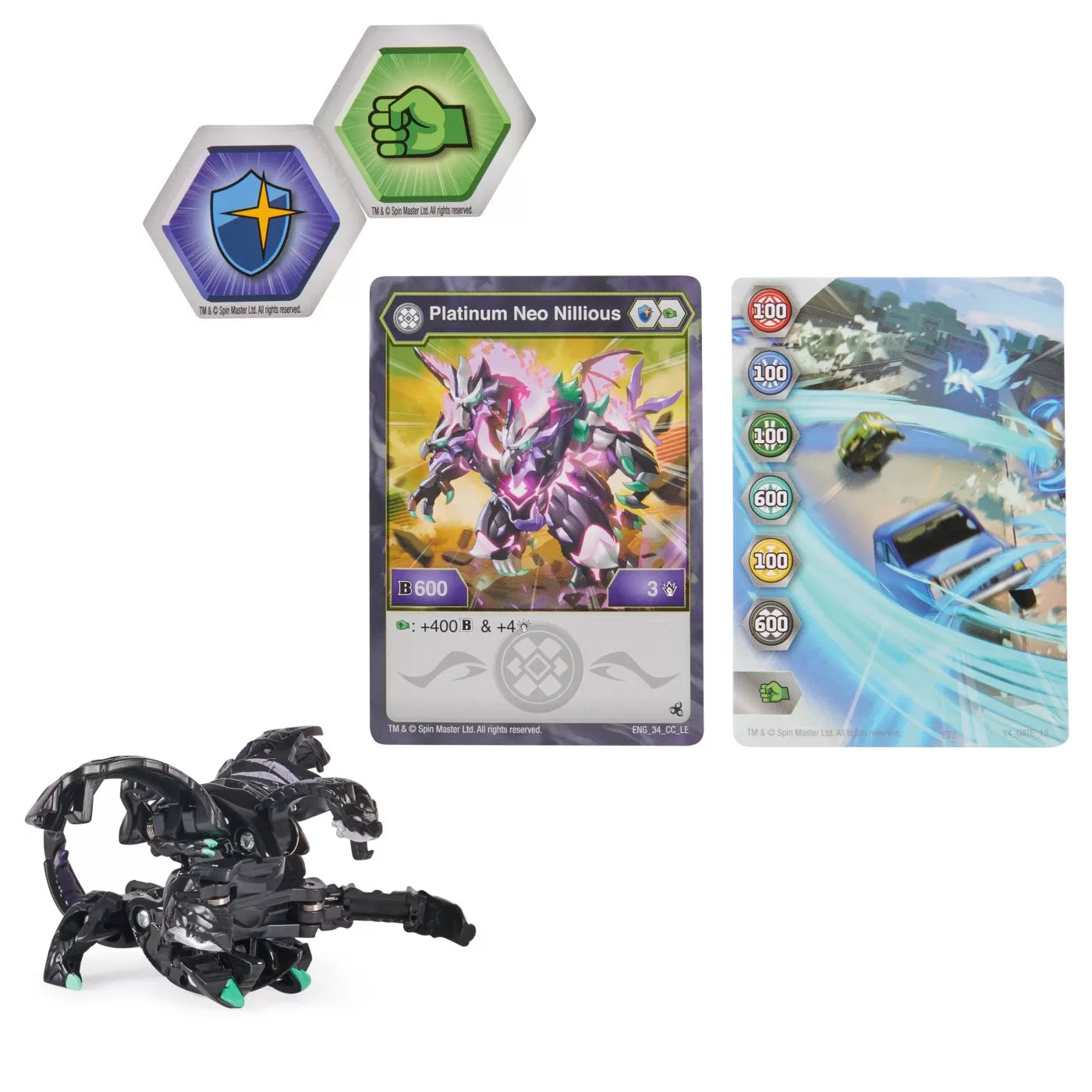 Bakugan s5 platinum neo nillious