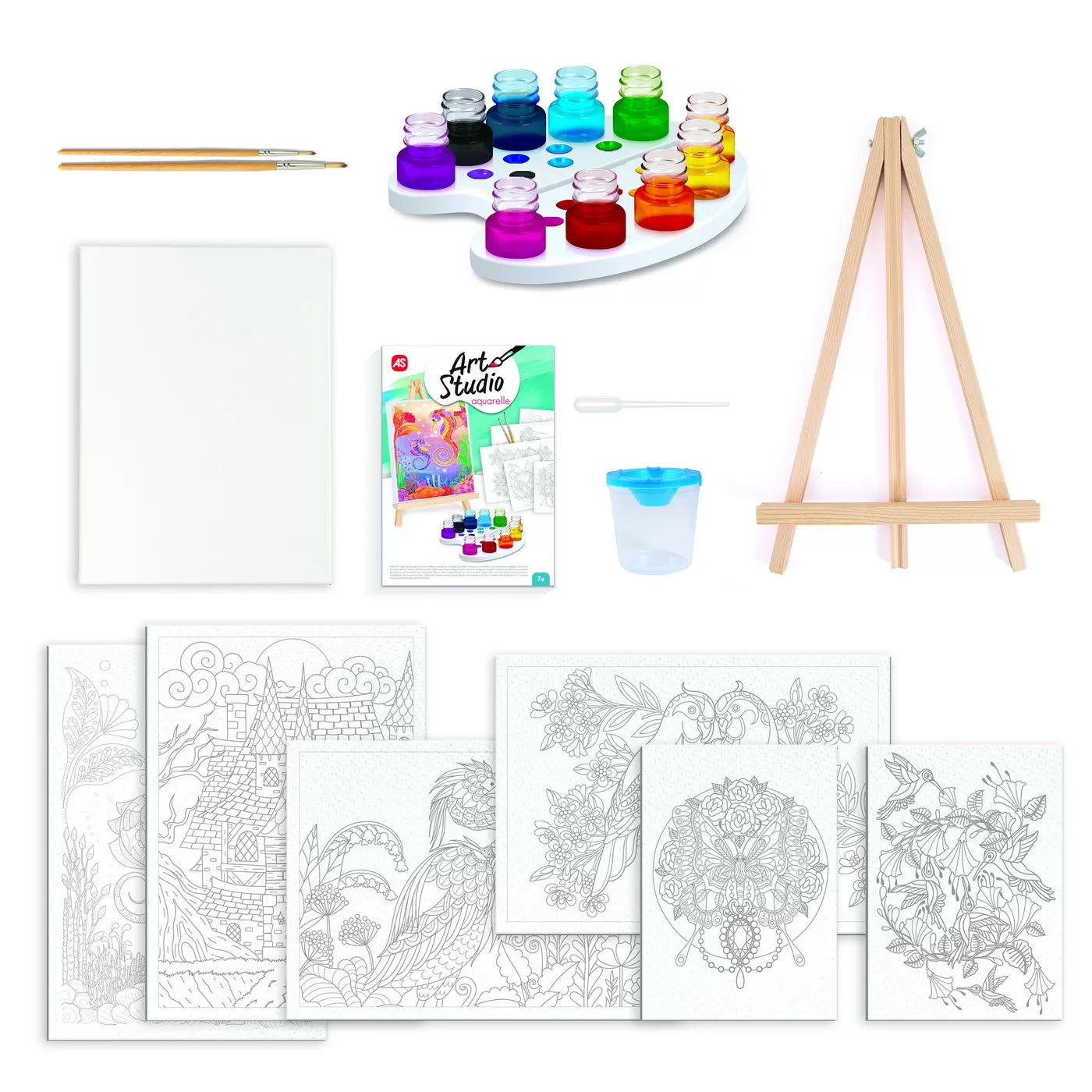 Atelierul de pictura art studio aquarelle